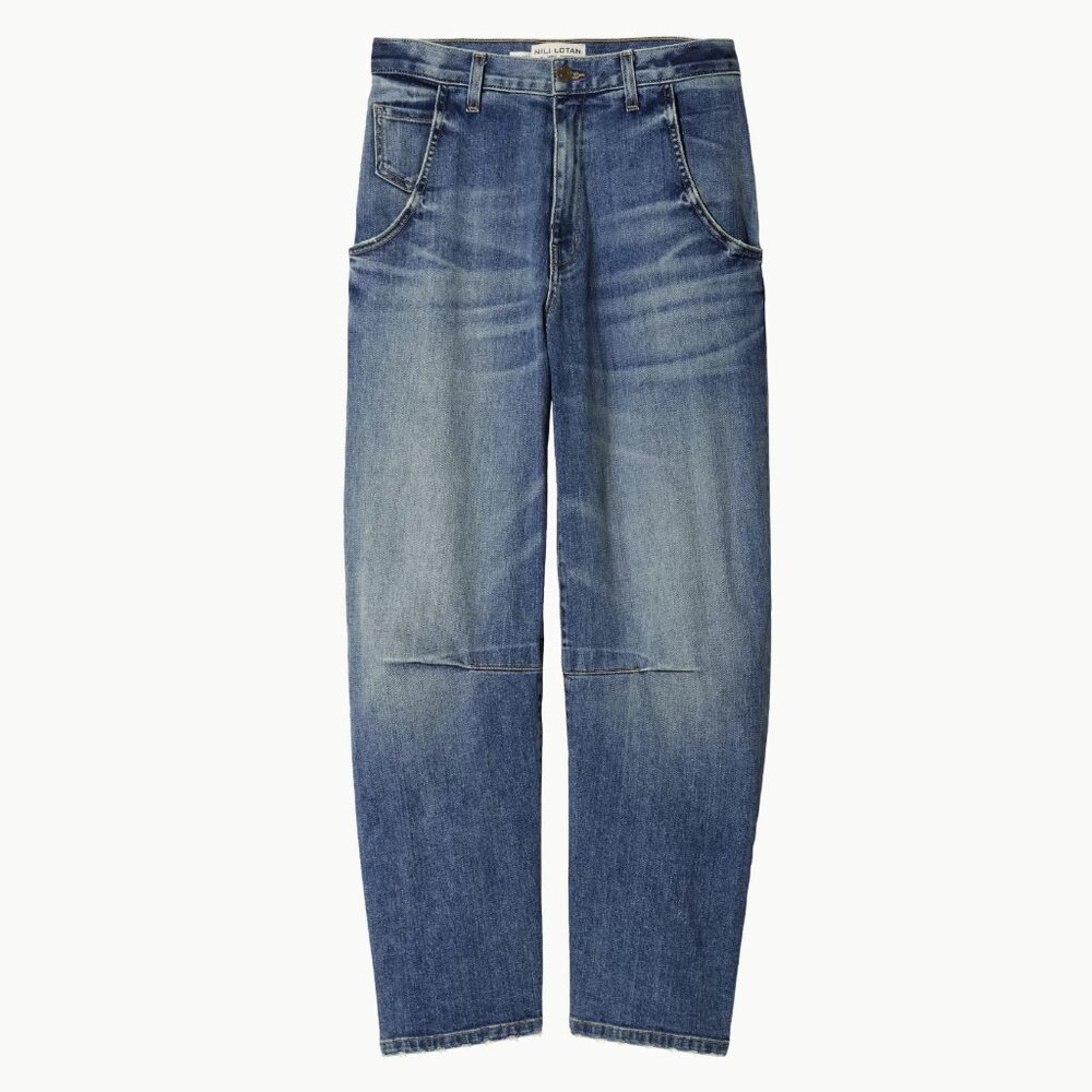Nili Lotan Emerson Jean Classic Wash, Size 27